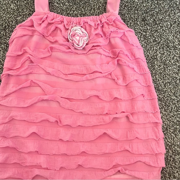 Pink Ruffle Onesie - Picture 2 of 6